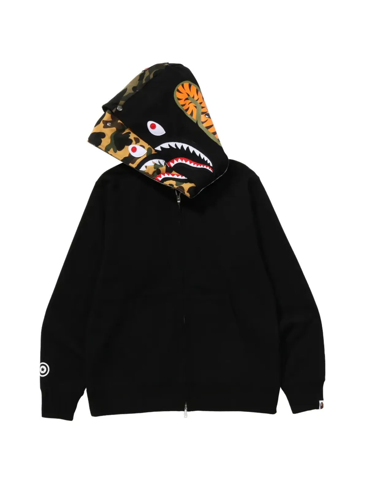 A BATHING APE® ロングスリーブジップフーディー - 画像2