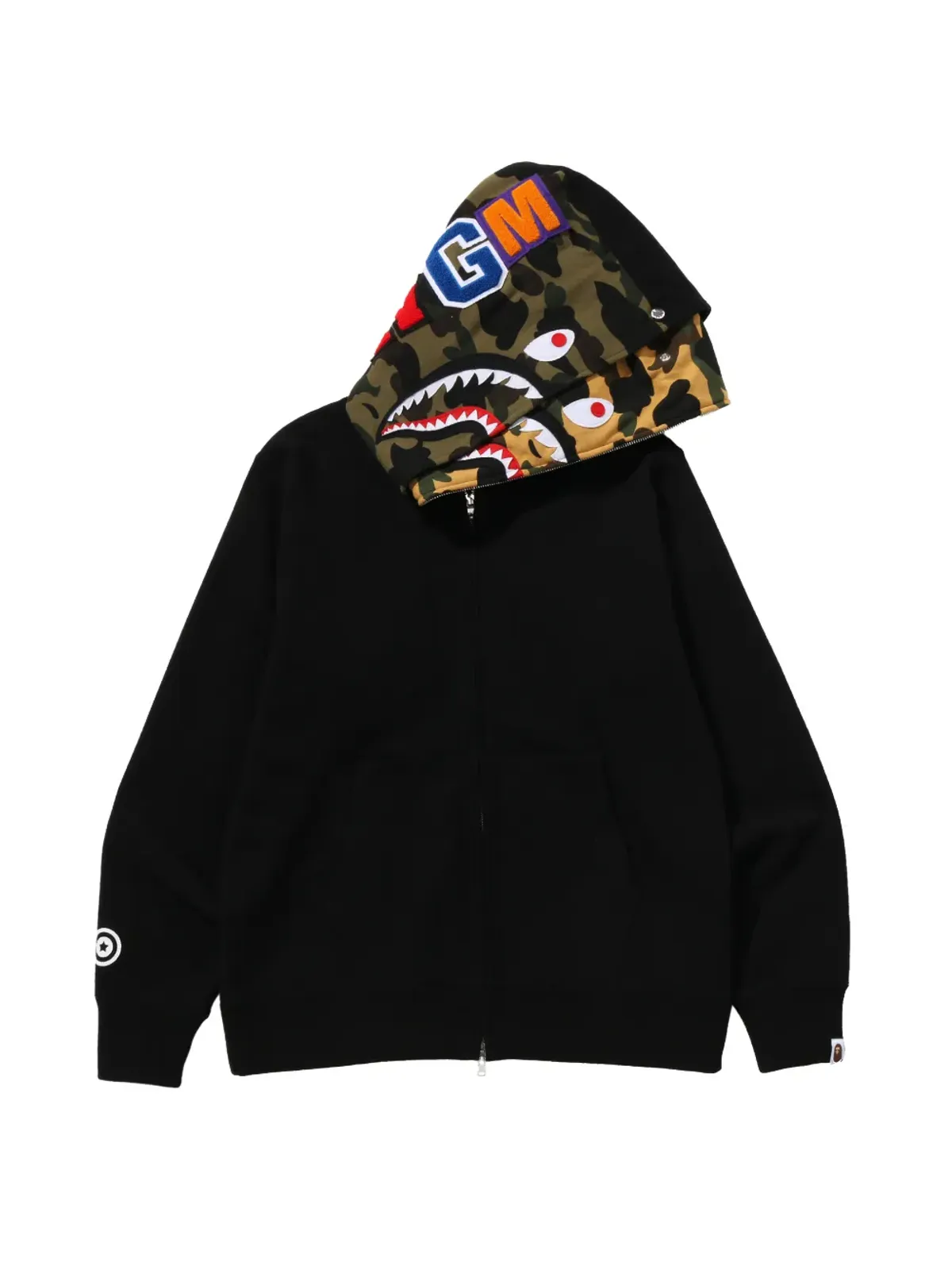 A BATHING APE® ロングスリーブジップフーディー - 画像3