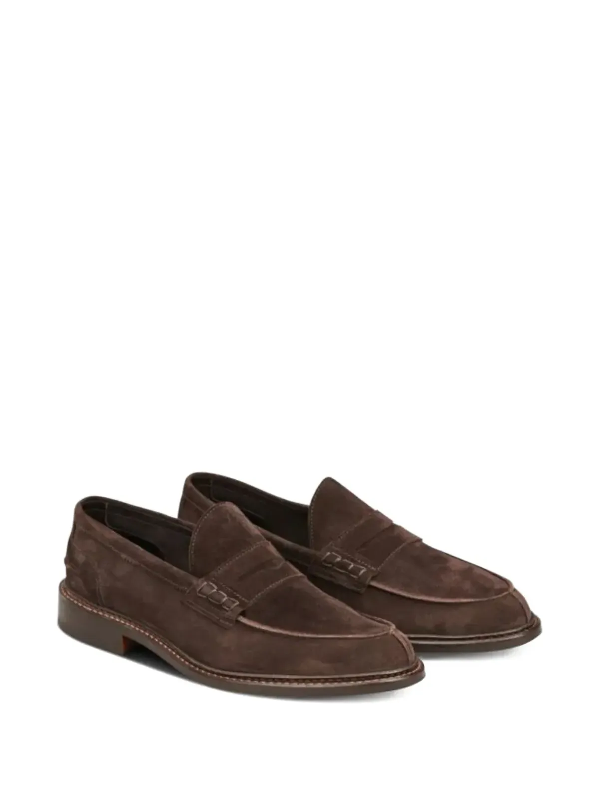 Tricker's アダム スエード ローファー - 画像2