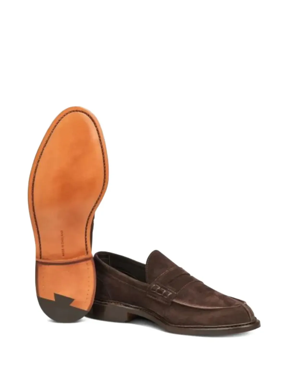 Tricker's アダム スエード ローファー - 画像3