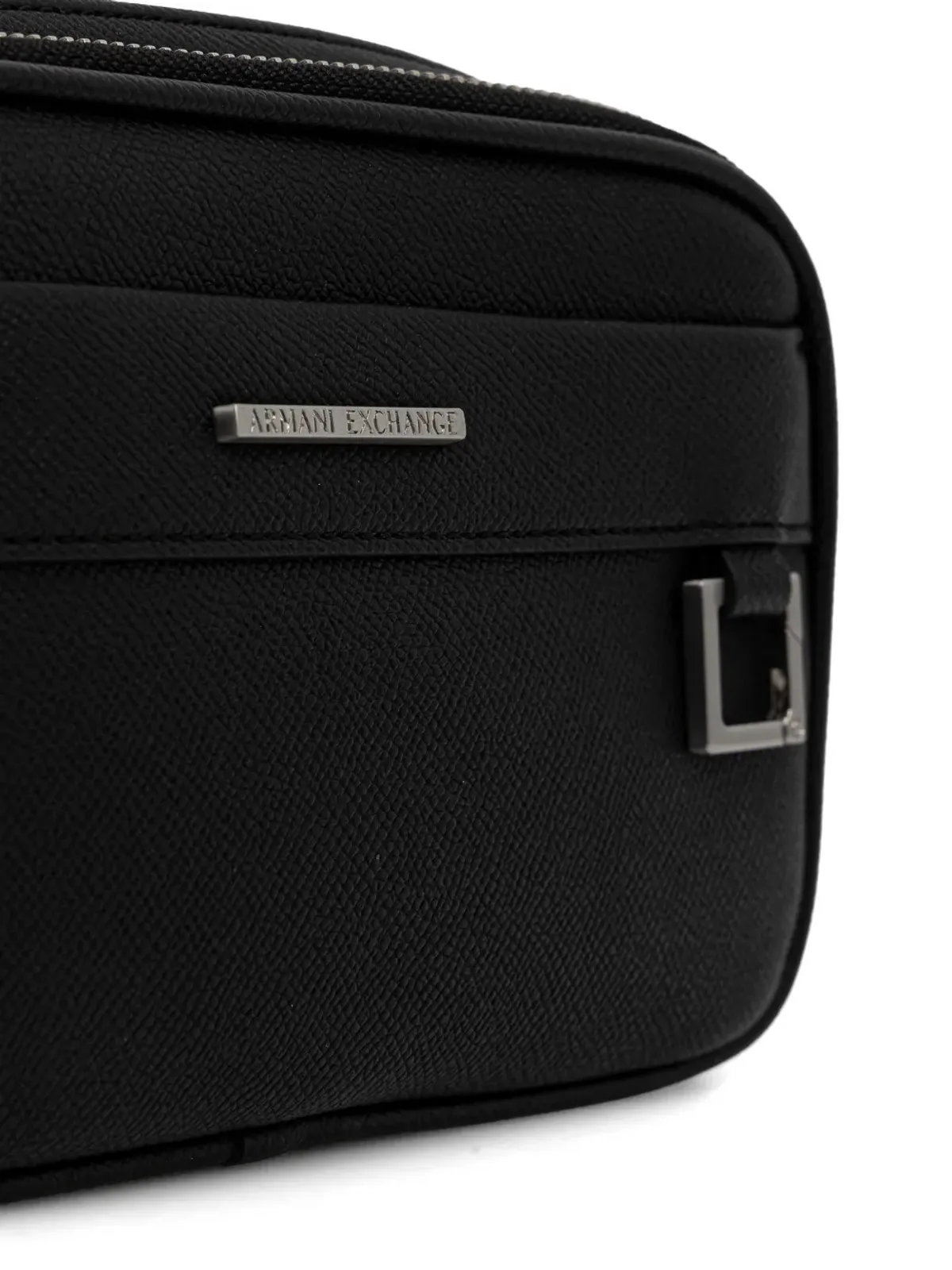 Armani Exchange ロゴプレート メッセンジャーバッグ - 画像5