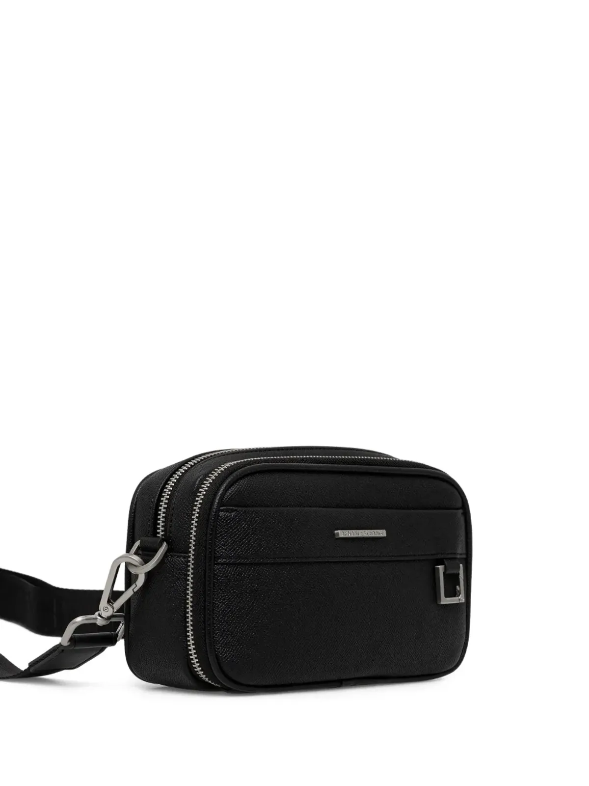 Armani Exchange ロゴプレート メッセンジャーバッグ - 画像3