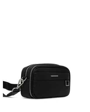 Armani Exchange ロゴプレート メッセンジャーバッグ - サムネイル3