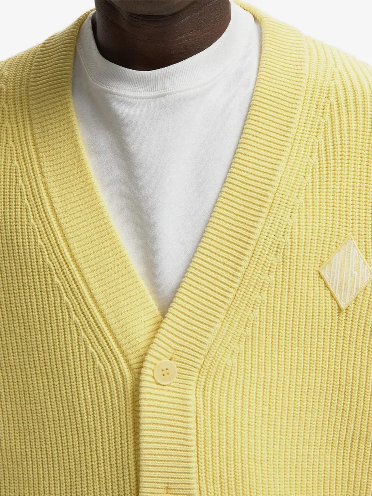 Lacoste Vネック カーディガン - 画像3