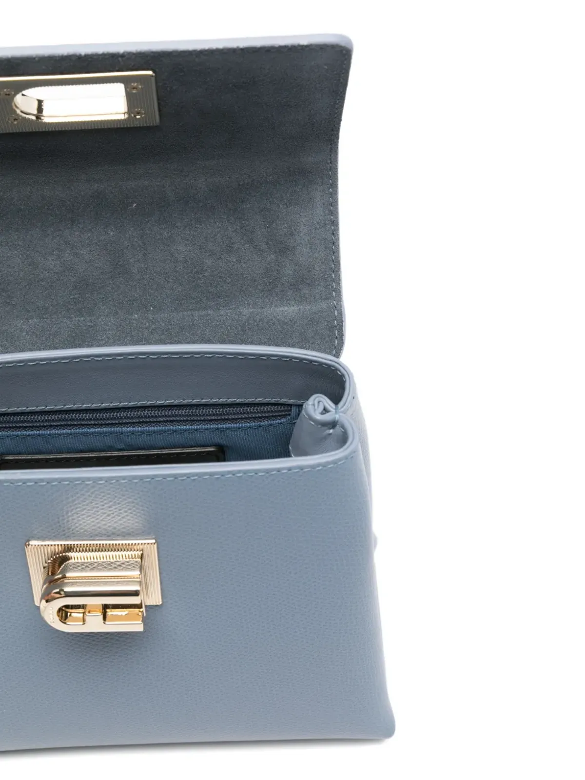Furla 1927 ロゴプレート トートバッグ - 画像5