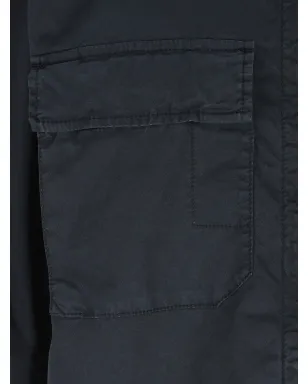 Stone Island チェストポケット付きフードジャケット - Blue - サムネイル3