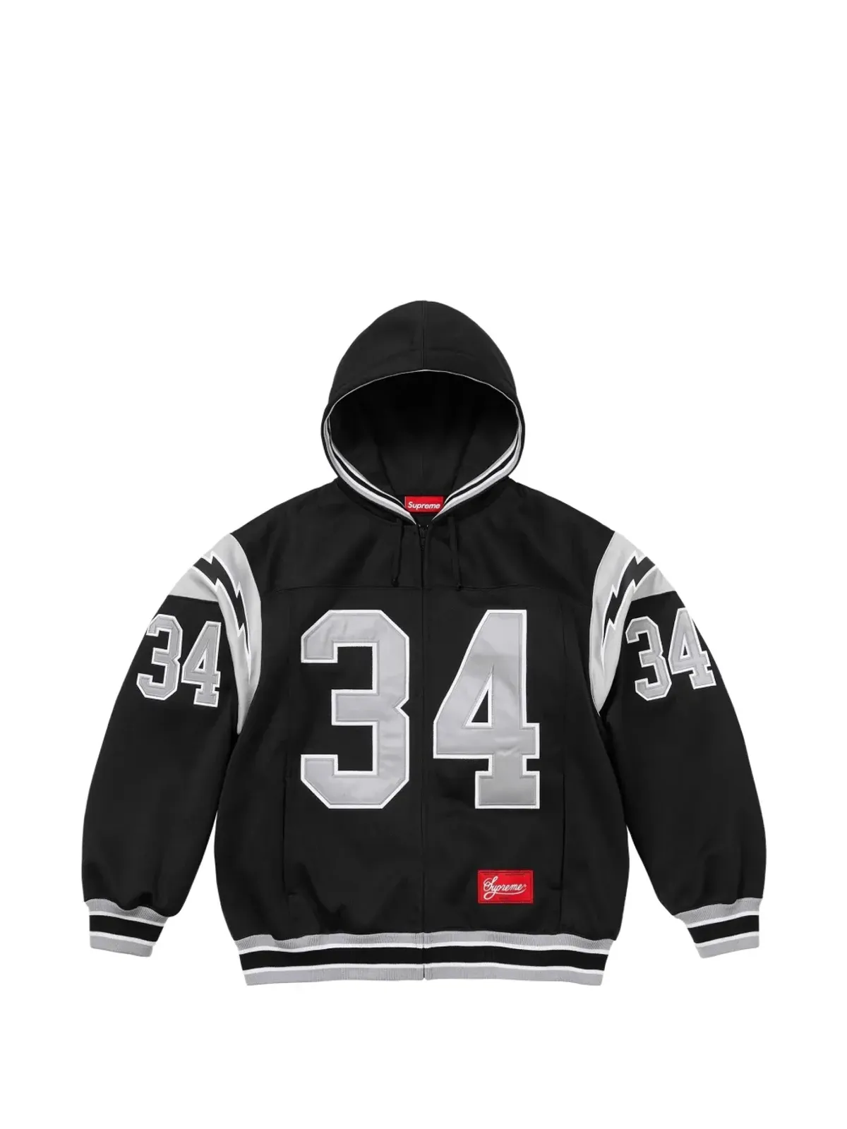 Supreme ジップフットボールフーディ - 画像1