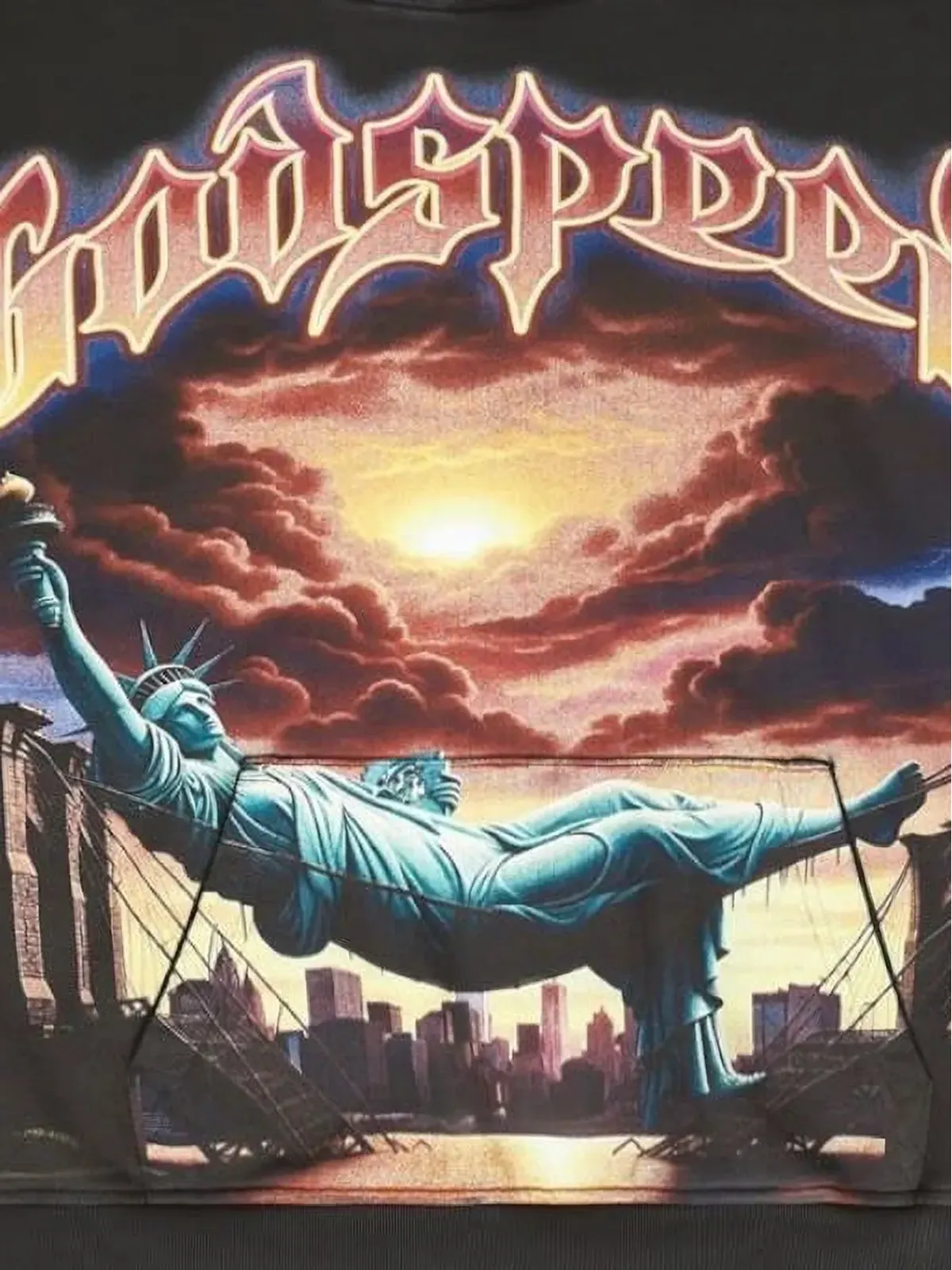 GODSPEED Burnt Bridges グラフィックフーディー - 画像2