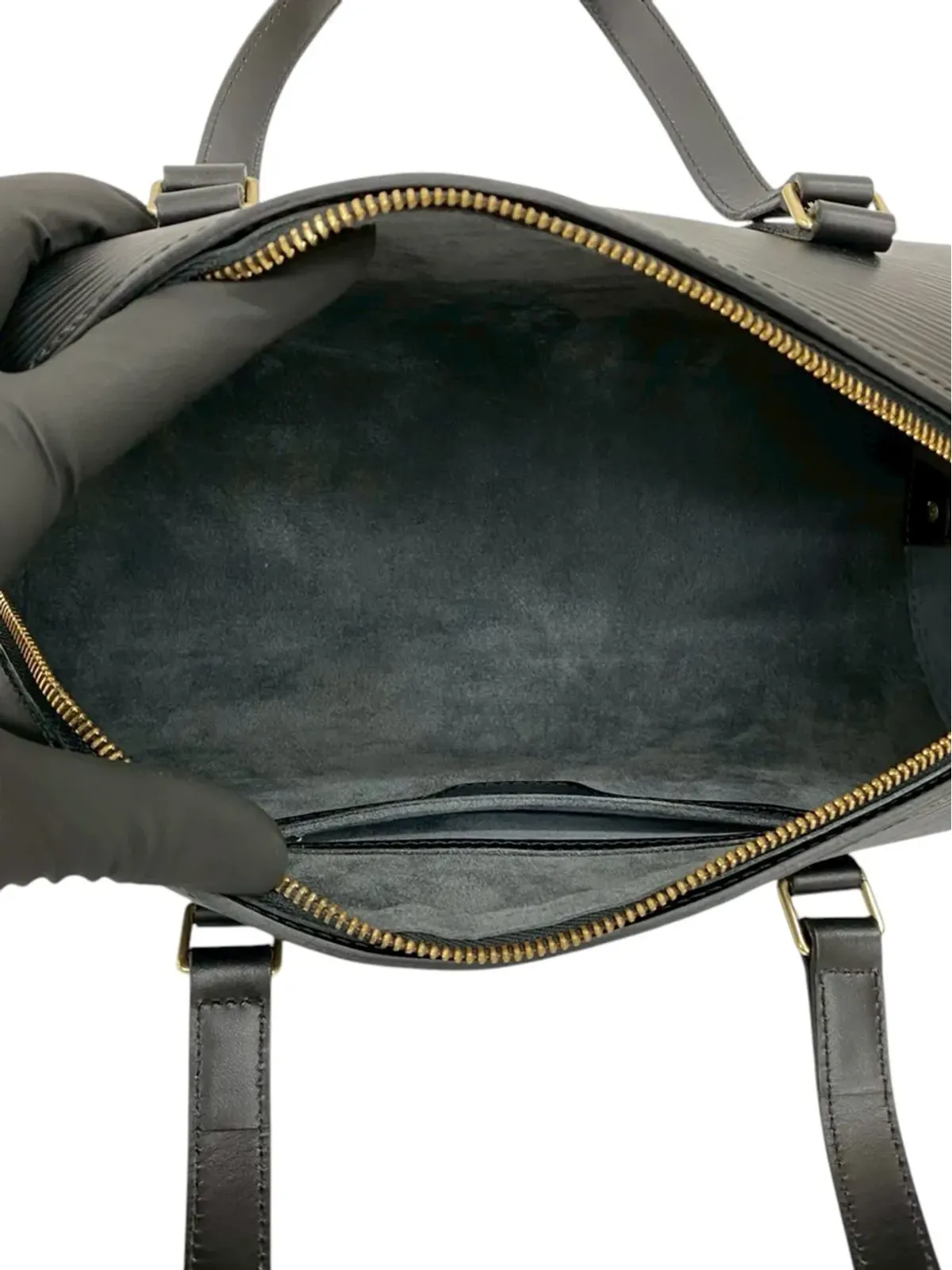 Celine Pre-Owned 1998 Macadam Coated Canvas boston bag - Brown - 画像5