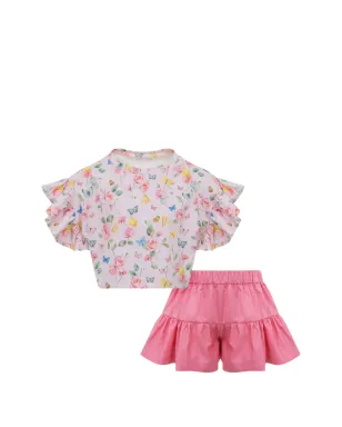 Lapin House ラッフルスカートセット - サムネイル1