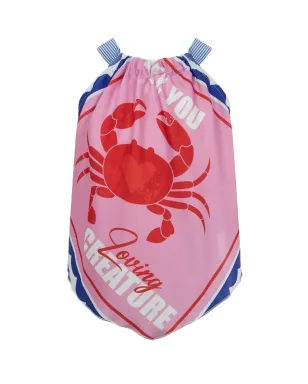 Lapin House crab-print top - Pink - サムネイル2