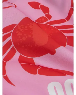 Lapin House crab-print top - Pink - サムネイル3