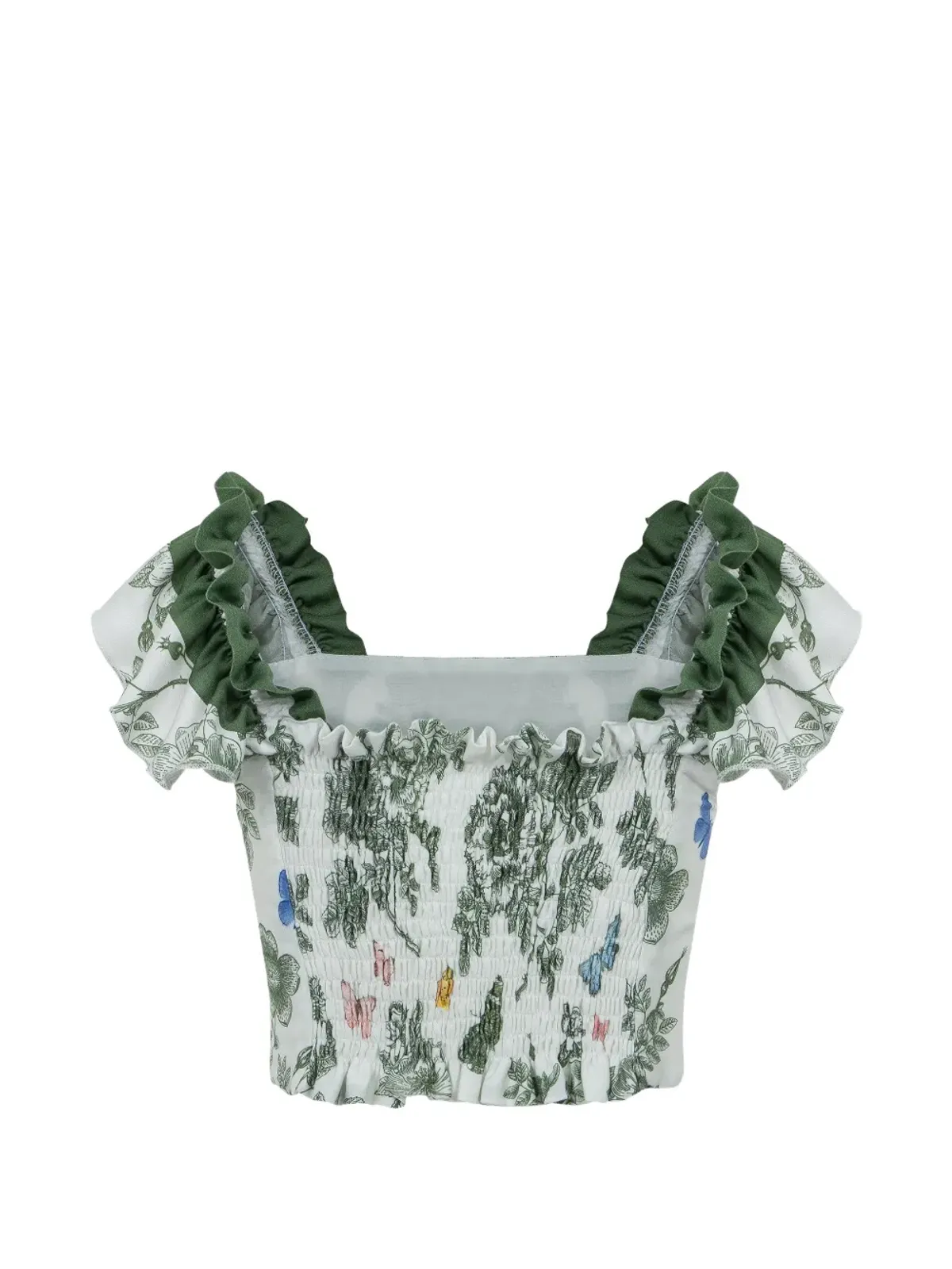 Lapin House ラパンハウス フリル花柄スカートセット - 画像4