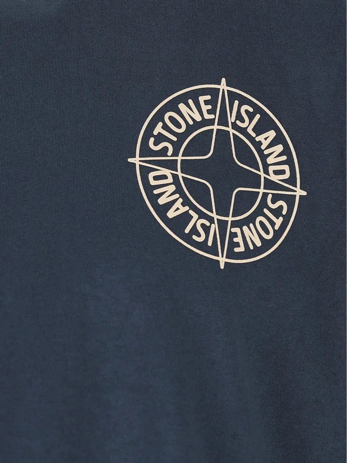 Stone Island コットン ロゴTシャツ - ブルー - 画像4