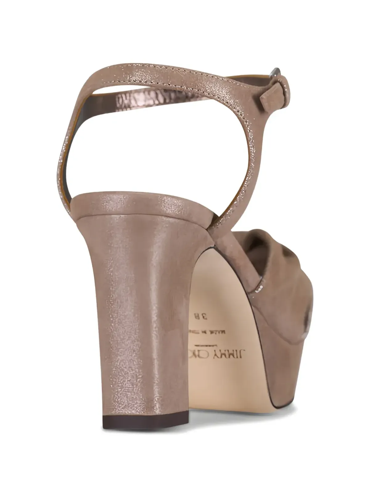 Jimmy Choo ヘロイス プラットフォーム ノット サンダル - 画像3