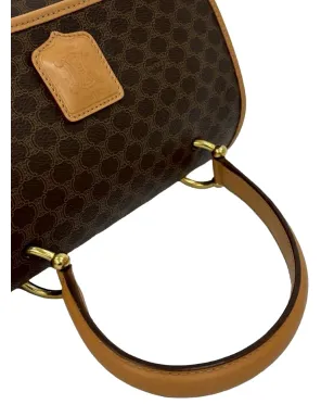 Celine ビンテージ 2014 Macadam コーテッドキャンバス トップハンドルバッグ - Brown - サムネイル2