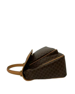 Celine ビンテージ 2014 Macadam コーテッドキャンバス トップハンドルバッグ - Brown - サムネイル4