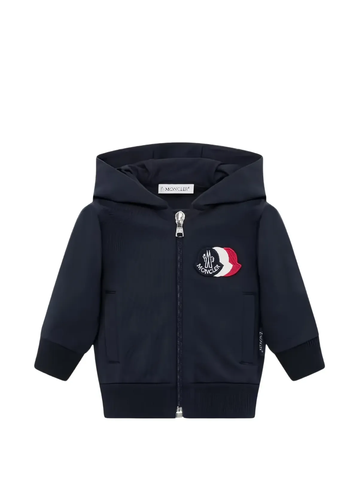 Moncler Enfant ジップフード付きスウェット - 画像1