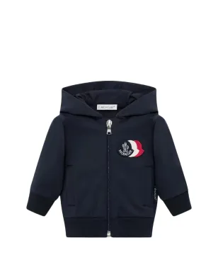 Moncler Enfant ジップフード付きスウェット - サムネイル1