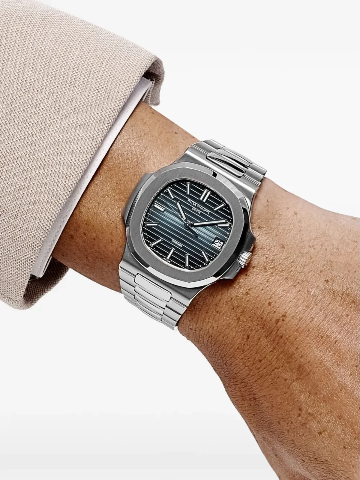 Patek Philippe ノーティラス 5711/1A-010 'Tiffany & Co.' ブルー ウォッチ - 画像2