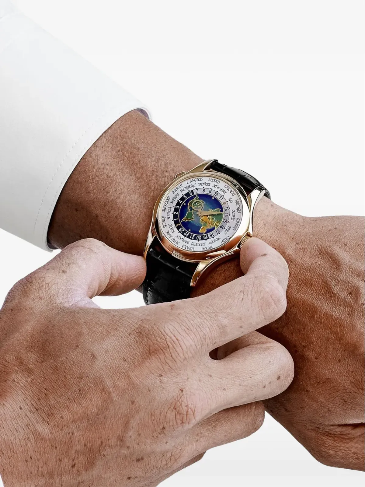 Patek Philippe ワールドタイム 5131J-001 ウォッチ - ホワイト - 画像3