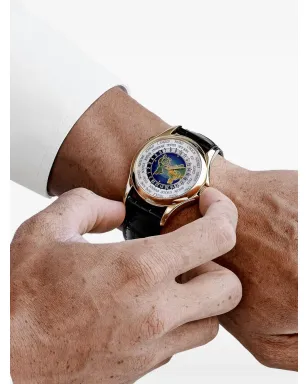 Patek Philippe ワールドタイム 5131J-001 ウォッチ - ホワイト - サムネイル3