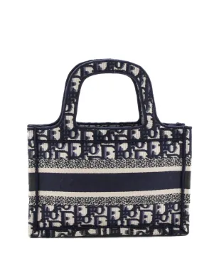 Christian Dior Pre-Owned Book Oblique Canvas Mini tote bag - Blue - サムネイル2