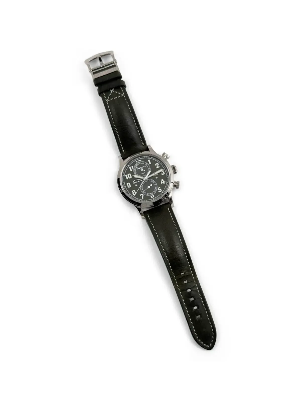 Patek Philippe Calatrava 'Pilot' Travel Time Chronograph 5924G-010 ウォッチ - 画像3