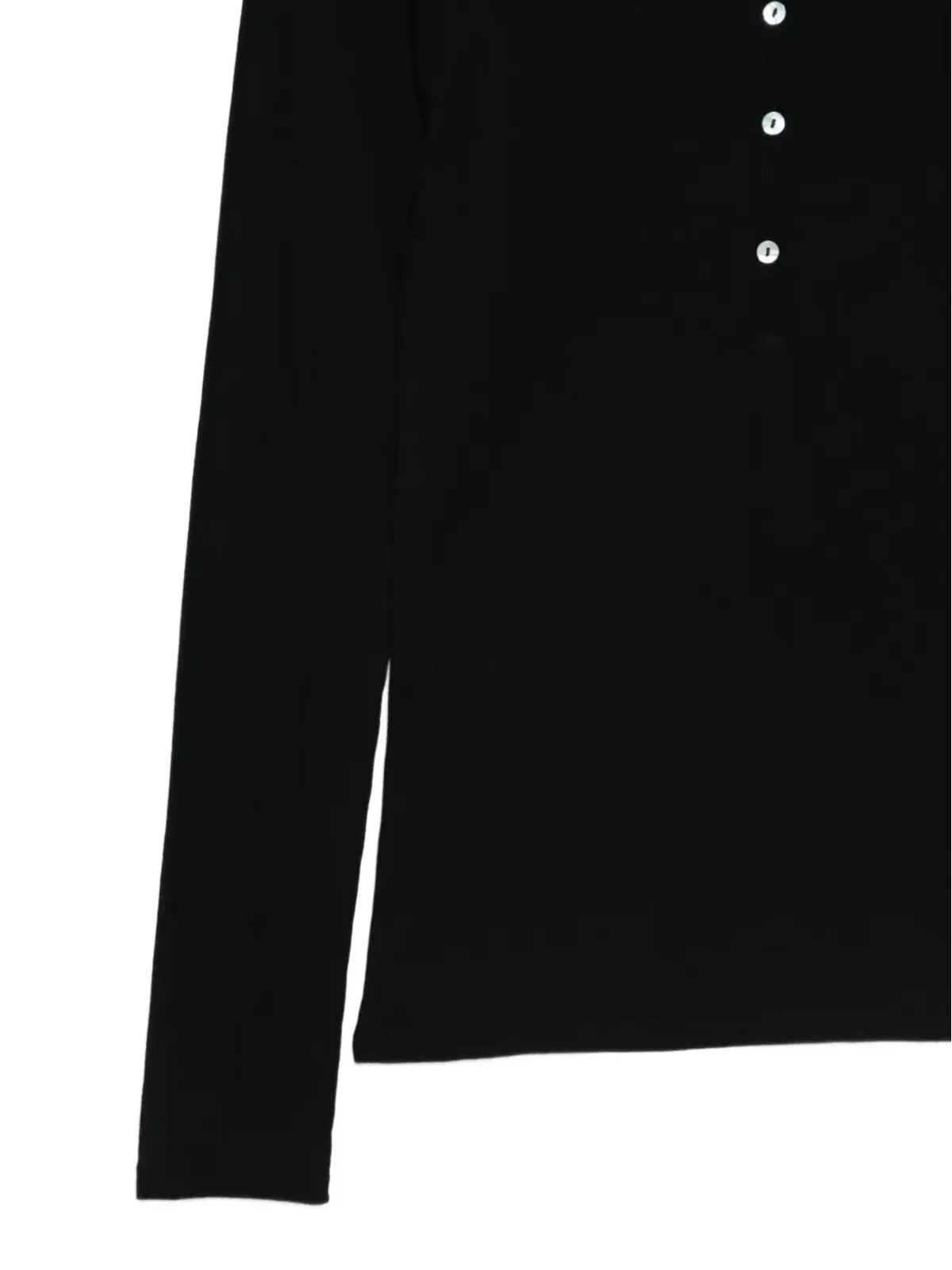 Soeur Isabella buttoned top - Black - 画像3