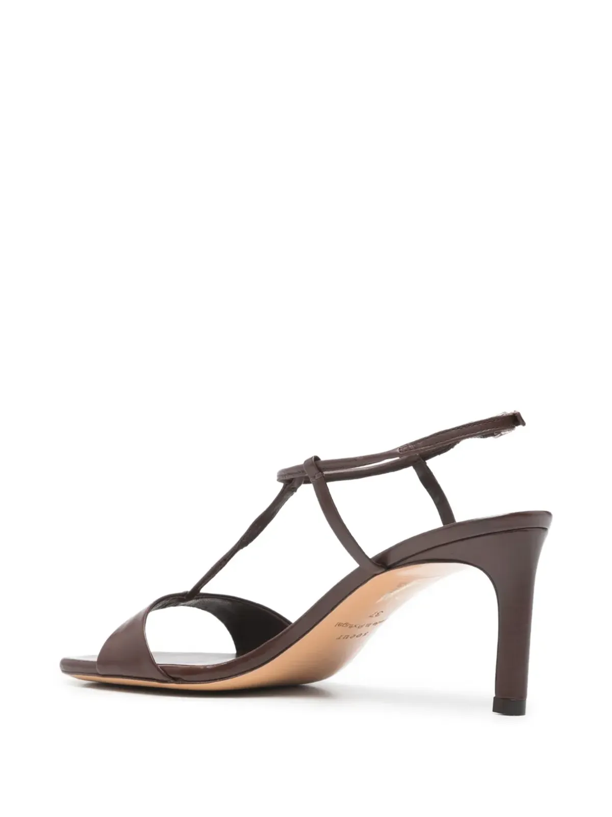Soeur Cecille T-strap ヒールサンダル - ブラウン - 画像3