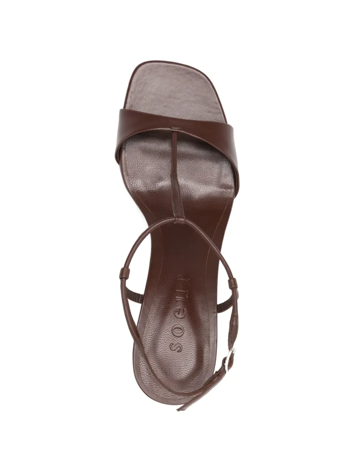 Soeur Cecille T-strap ヒールサンダル - ブラウン - 画像4