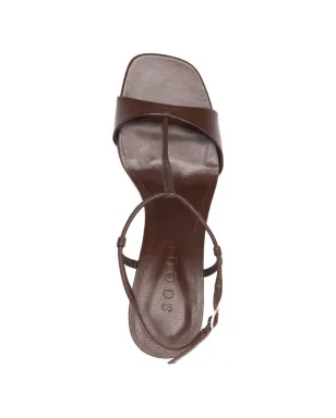 Soeur Cecille T-strap ヒールサンダル - ブラウン - サムネイル4
