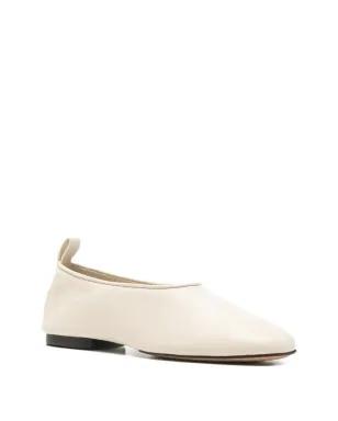 Soeur Bala pull-tab ballet flats - White - サムネイル2