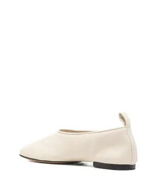 Soeur Bala pull-tab ballet flats - White - サムネイル3