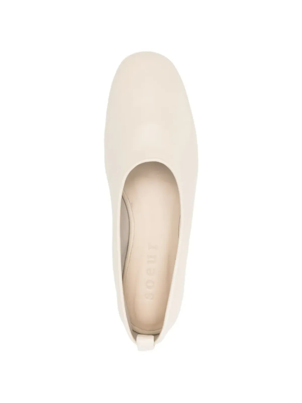Soeur Bala pull-tab ballet flats - White - 画像4