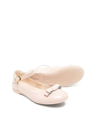 Colorichiari bow-detail ballet flats - Pink - サムネイル2