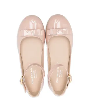 Colorichiari bow-detail ballet flats - Pink - サムネイル3