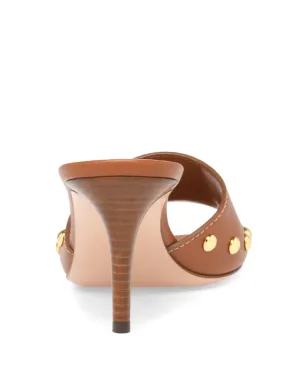 Gianvito Rossi ブラウンのスタッズサンダル - サムネイル3