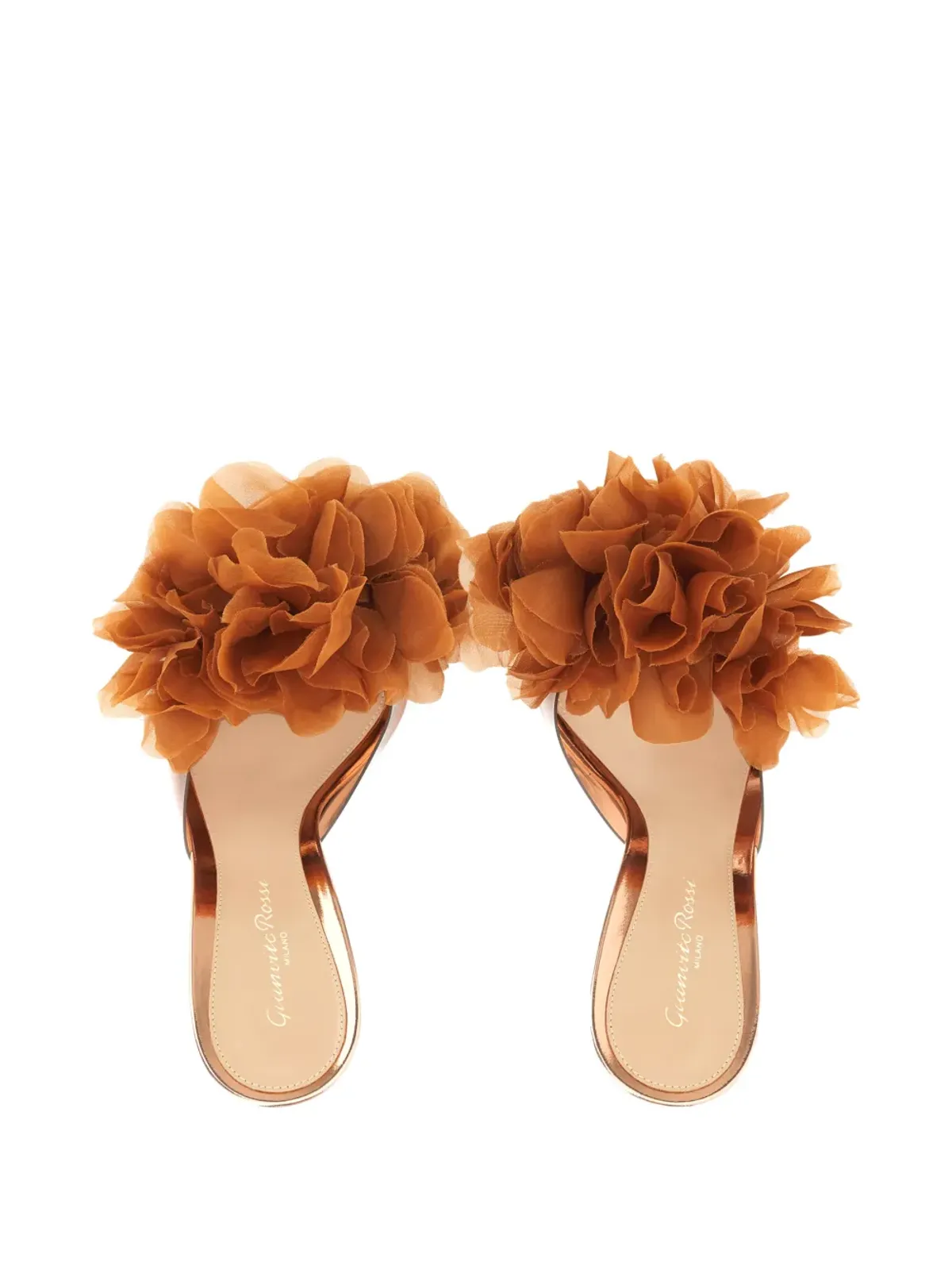 Gianvito Rossi イゲア フローラル サンダル - 画像4