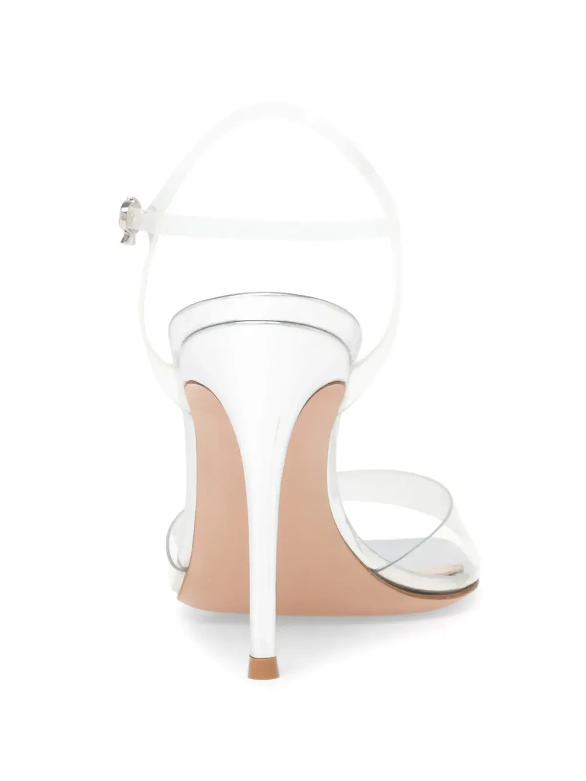 Gianvito Rossi スクエアトゥ・ストラップサンダル - 画像3