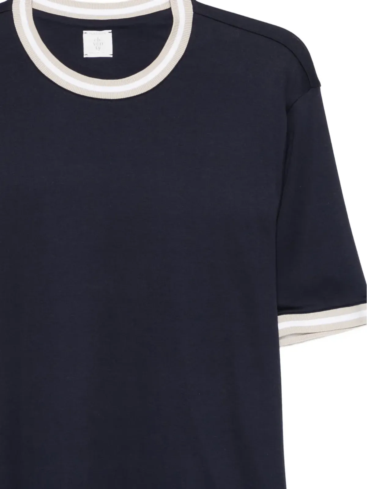 Eleventy トリムショートスリーブTシャツ - 画像3