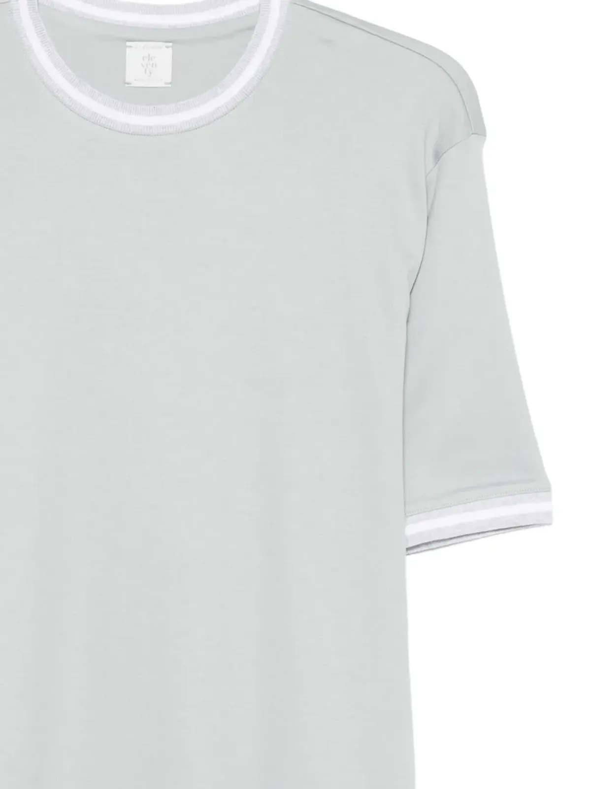 Eleventy 半袖リンガーTシャツ - 画像3