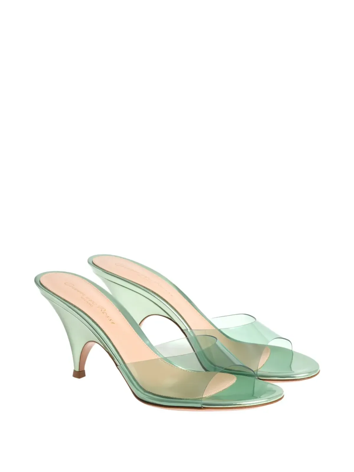 Gianvito Rossi ソフィア コーンヒール ミュール - 画像2