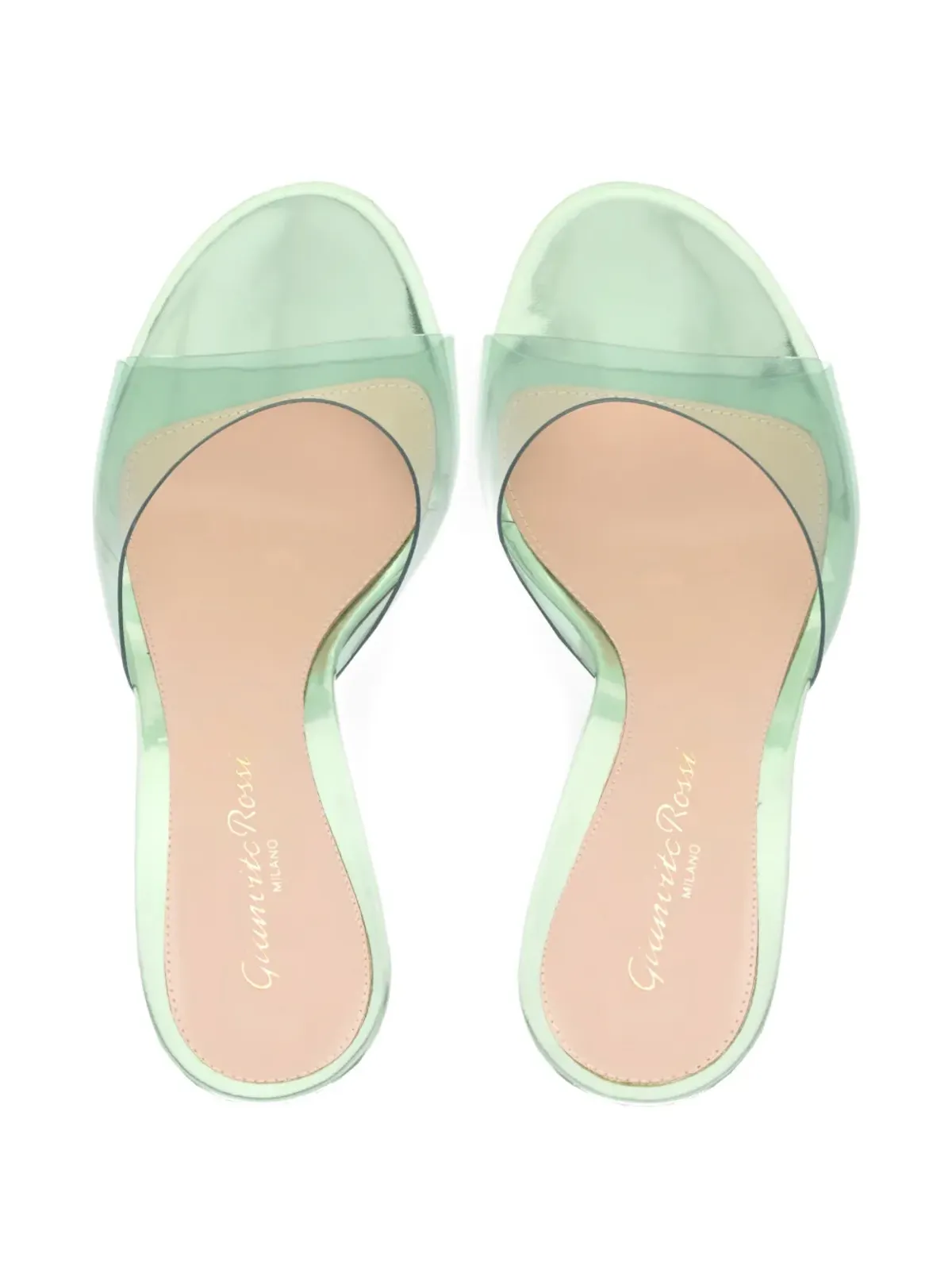 Gianvito Rossi ソフィア コーンヒール ミュール - 画像4