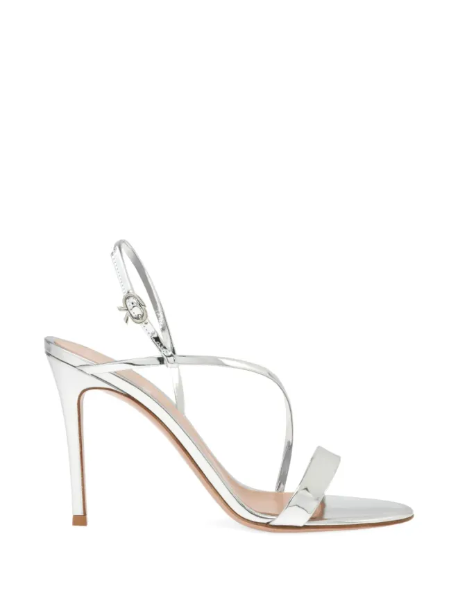Gianvito Rossi Gianvito Rossi マンハッタン ストラップサンダル - シルバーの商品画像