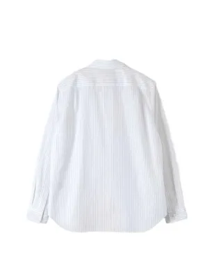 Margaret Howell pinstripe shirt - White - サムネイル4