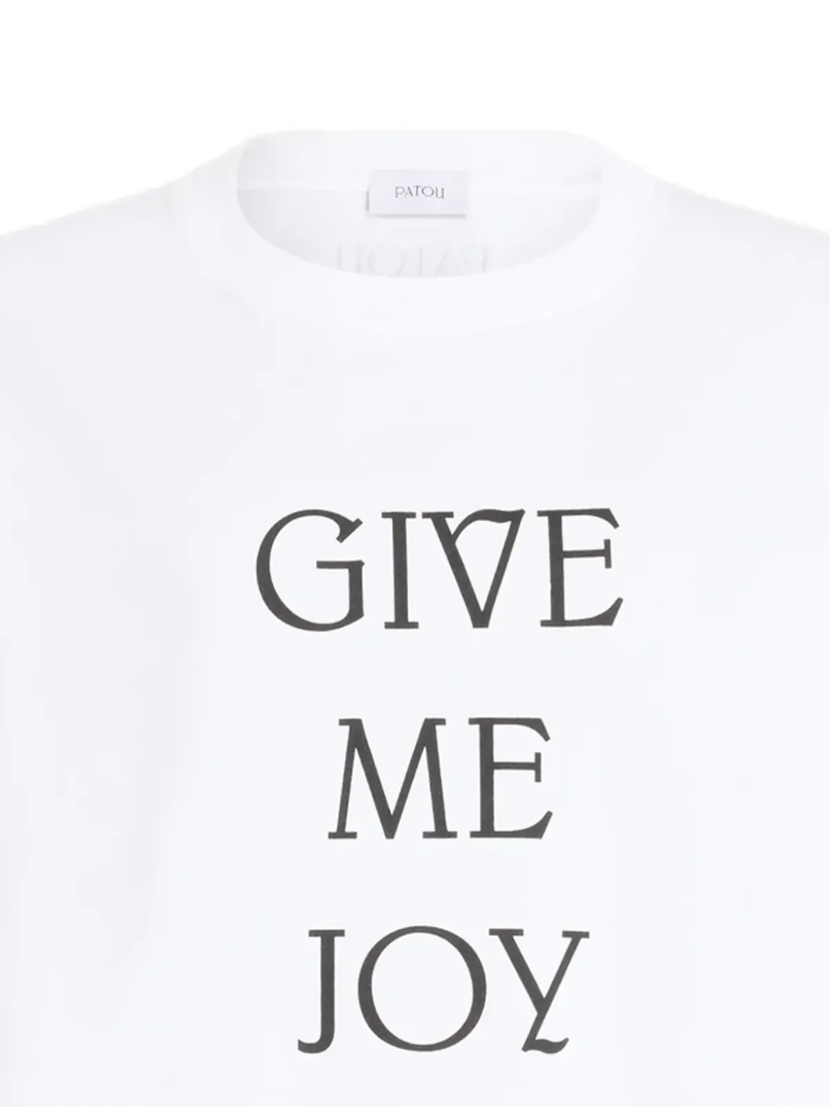 Patou ギブミージョイ Tシャツ - ホワイト - 画像2