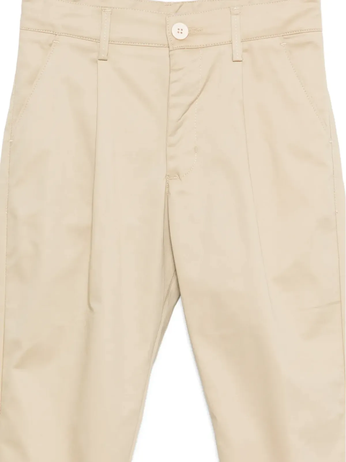 Paolo Pecora Kids プリーツフロントパンツ - 画像3