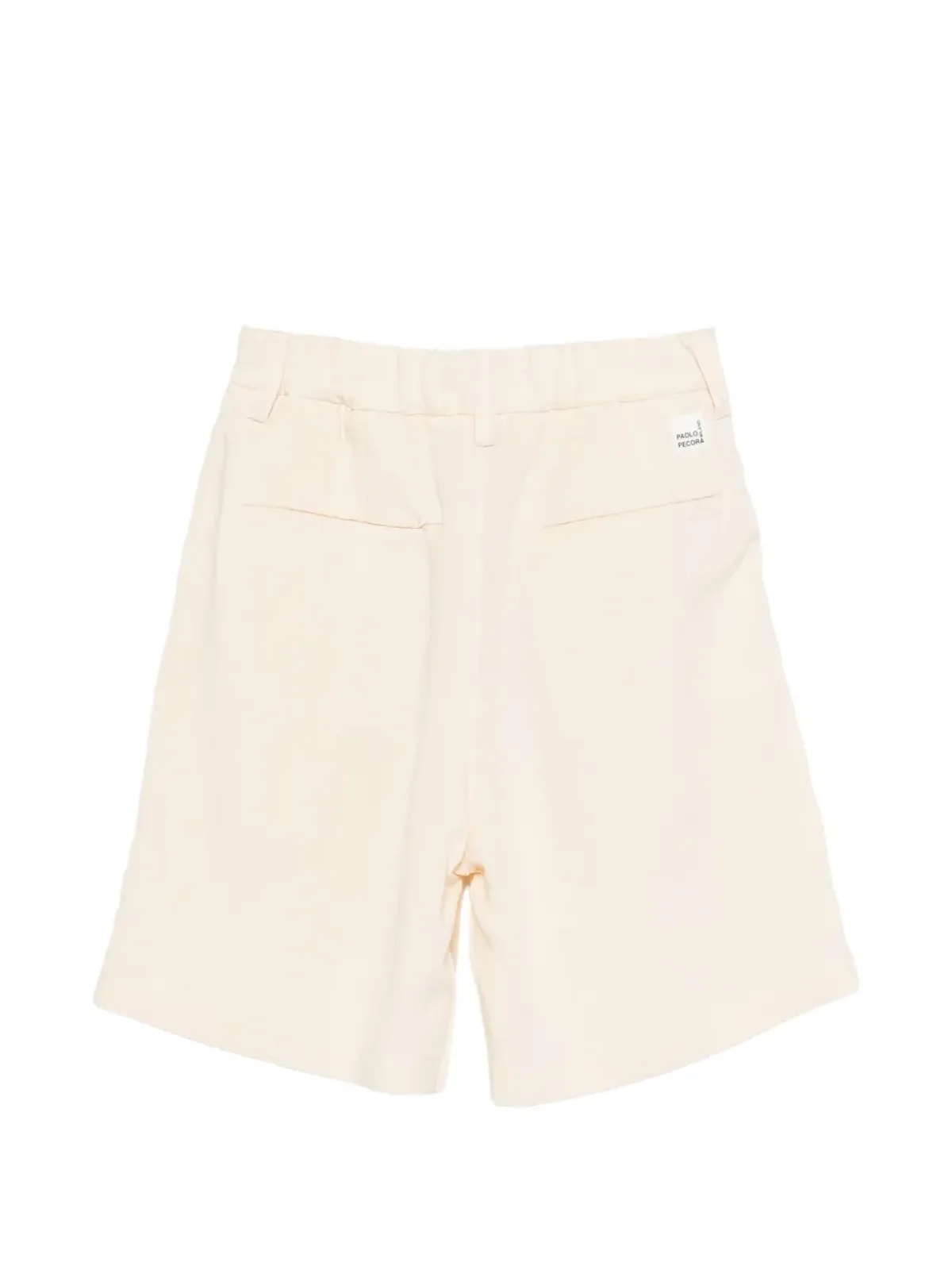 Paolo Pecora Kids プリーツ入りテーラードショーツ - 画像2