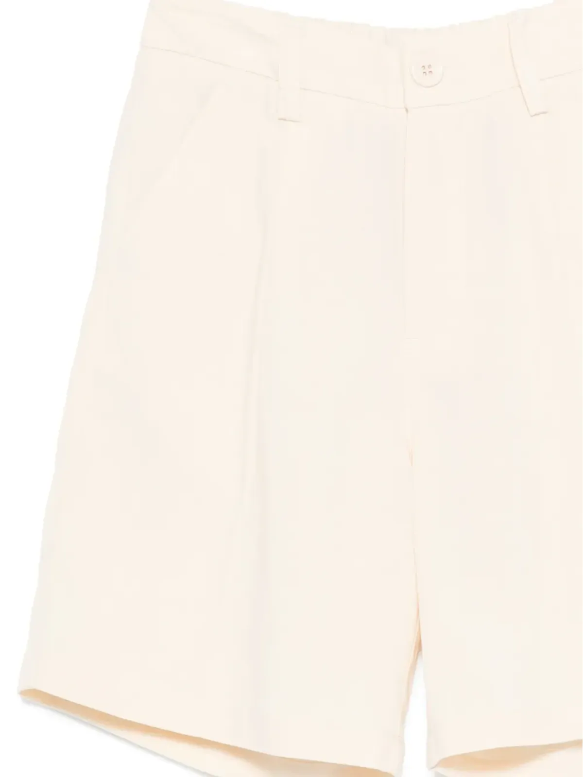 Paolo Pecora Kids プリーツ入りテーラードショーツ - 画像3